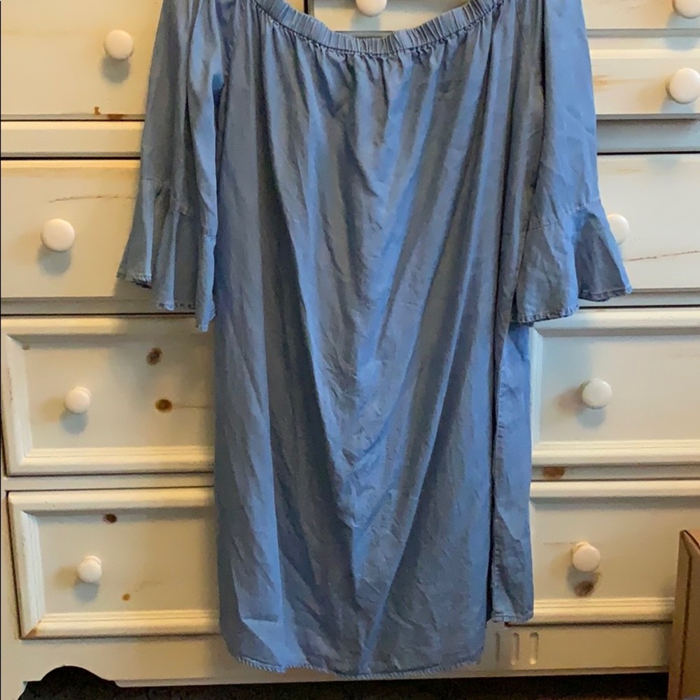 Denim dress